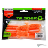 Aggression TriggerX  Slop Hopper Carnassier | 3-1/2inch/9cm, 10pcs/pk  Paddle Tail  Aggression TriggerX  Cabral Outdoors  