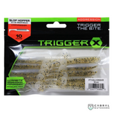 Aggression TriggerX  Slop Hopper Carnassier | 3-1/2inch/9cm, 10pcs/pk  Paddle Tail  Aggression TriggerX  Cabral Outdoors  