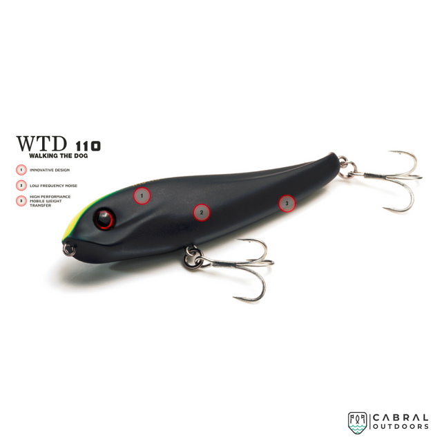 Molix WTD 110T Topwater Hard Bait | Size: 11cm | 23g  Jerk Baits  Molix  Cabral Outdoors  