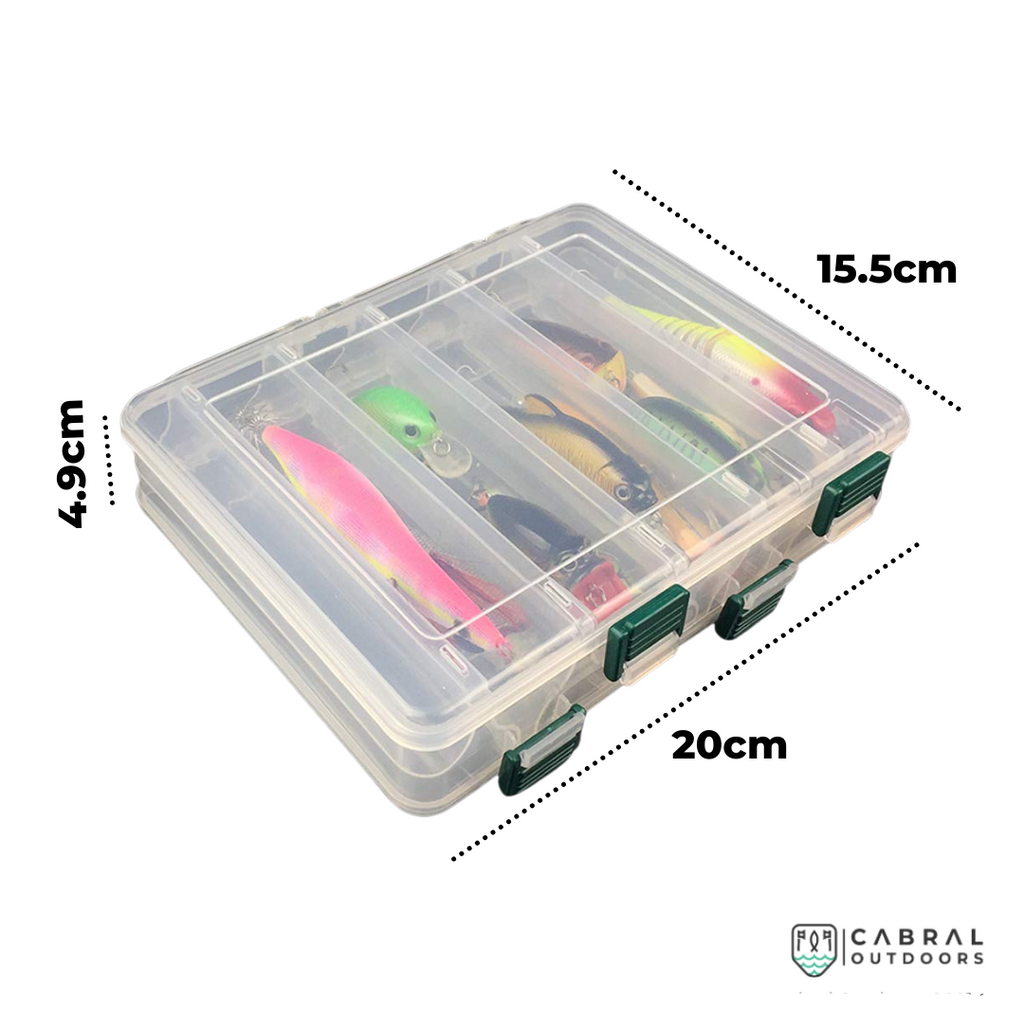 10 L Tackle Box for Ice Fishing with 2 Storage Compartments – TONAREX