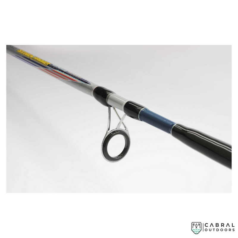 Pioneer Sledge Hammer Strong Fiber Glass 8ft Spinning Rod, Cabral Outdoors