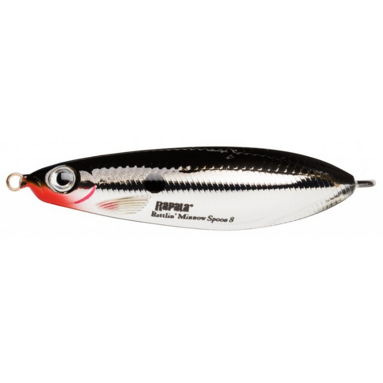 Rapala Rattlin' Minnow Spoon 8-10cm  Spoons  Rapala  Cabral Outdoors  