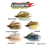 CrossEyeZ Snakehead Swim Jig | 3/8 OZ | 1 pc/pkt  Flipping Jigs  Zman  Cabral Outdoors  