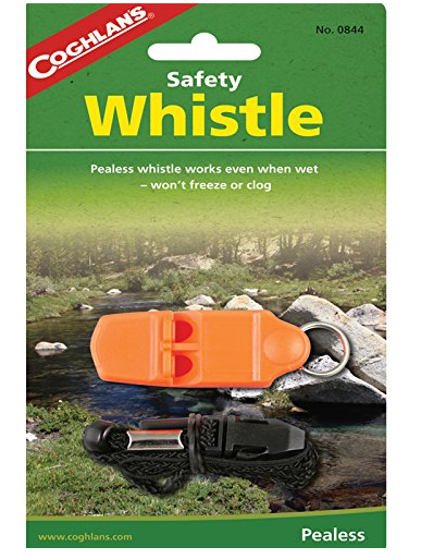 Coghlan's Safety Whistle  Whistle  Coglans  Cabral Outdoors  