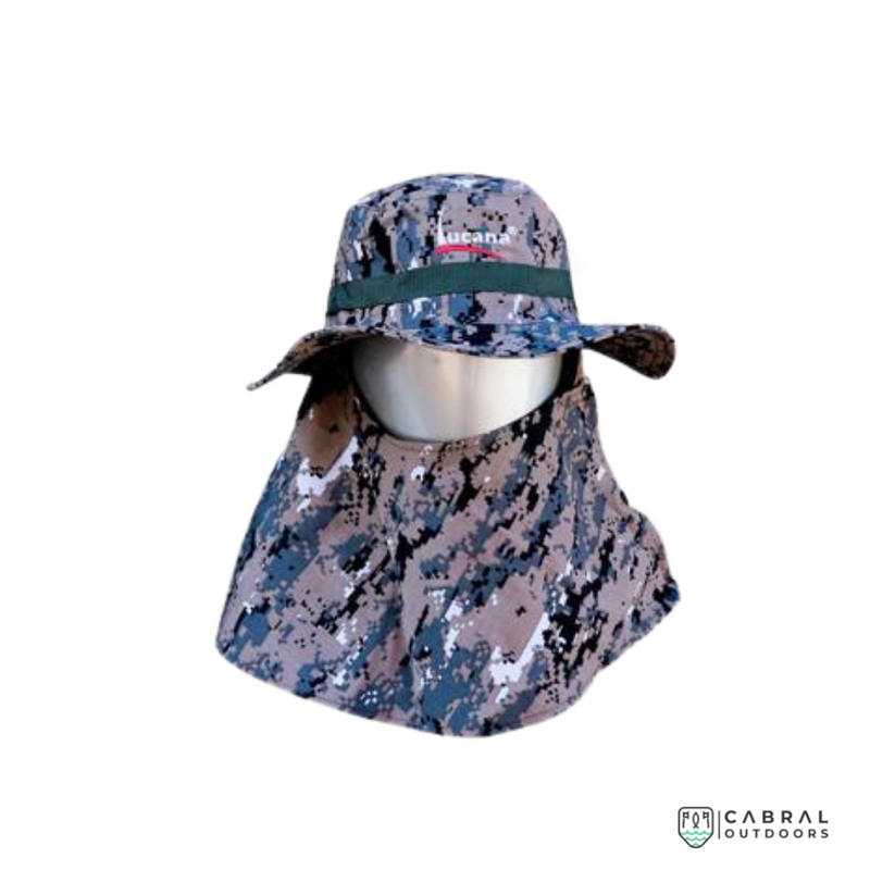 Lucana Fishing Hat With Mask, Cabral Outdoors