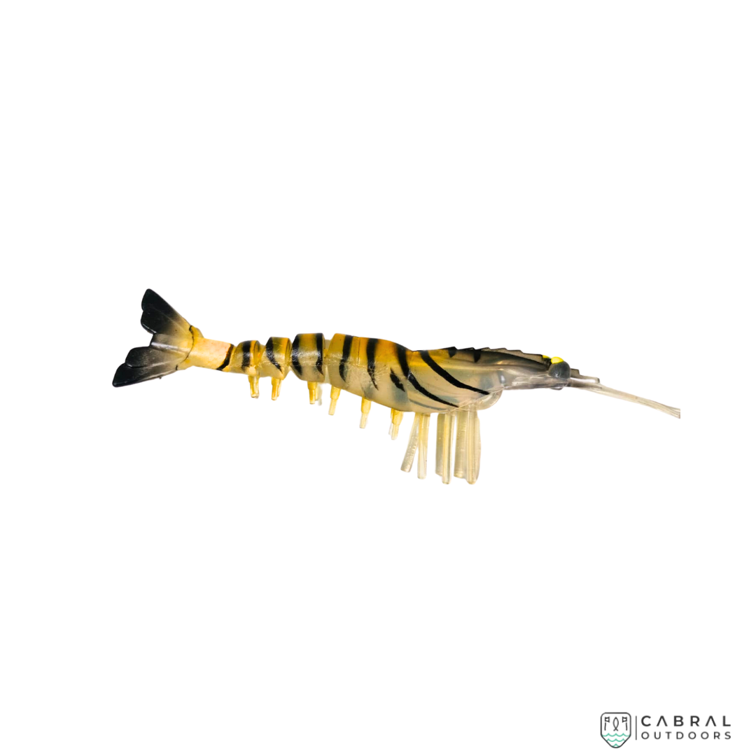 Jhinga Shrimp | 100mm-125mm | 7g-11g  Shrimp  Scaless  Cabral Outdoors  