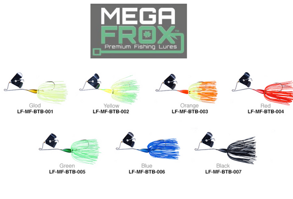 Lure Factory MEGAFROX Battle Buzz Spinner 14g | 10 cm | size 3/0 | 1pcs/pkt  Buzz Baits  Lures Factory  Cabral Outdoors  