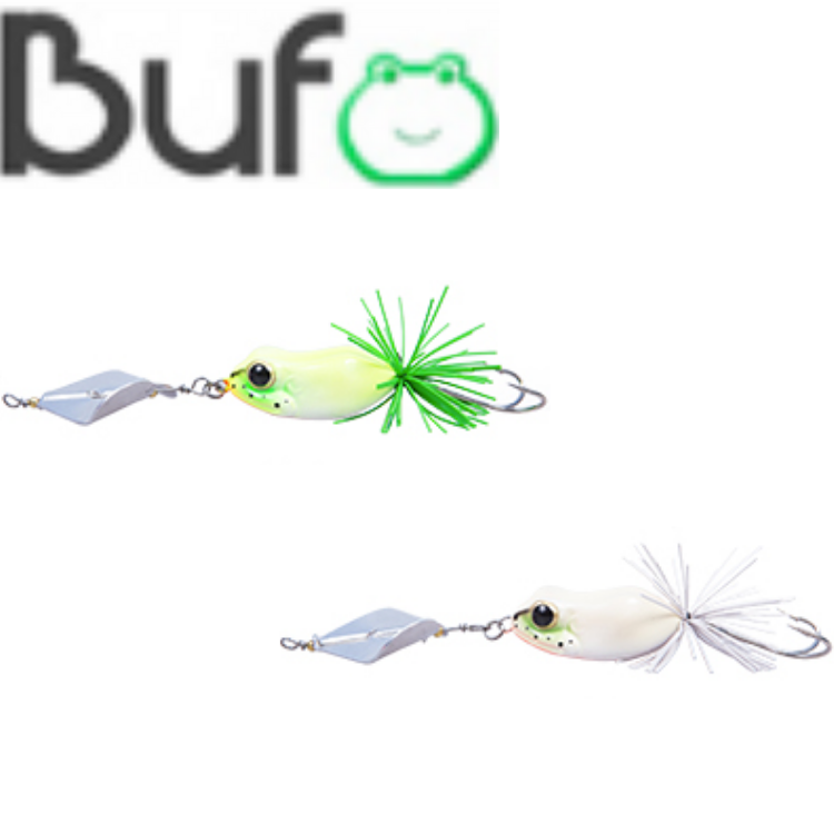 LuresFactory Wonder Frog Bufo Spinner 11g | 5cm | size 2/0 | 1pcs/pkt  Spinners  Lures Factory  Cabral Outdoors  