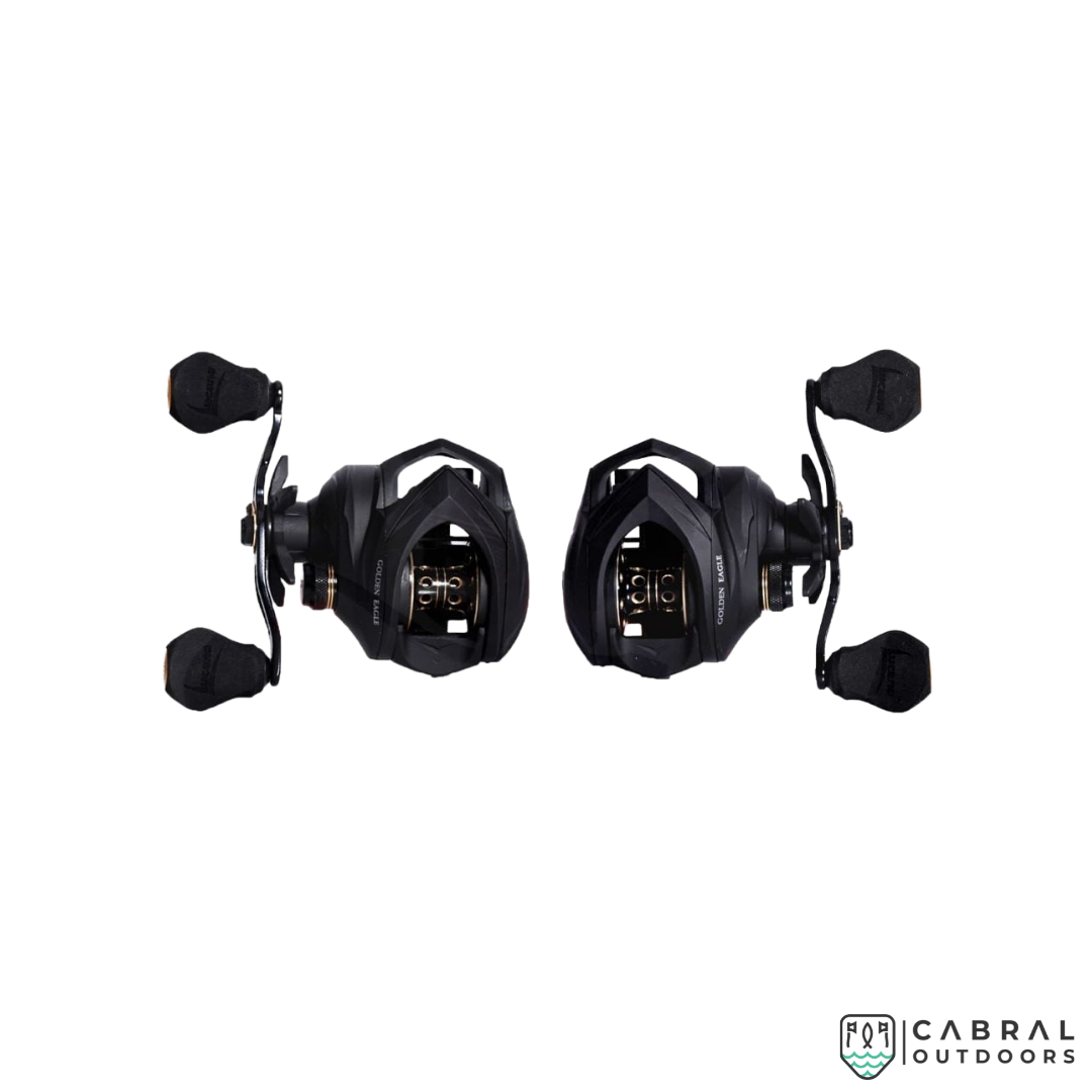 Lucana Golden Eagle Bait Casting Reel Left | Right  Baitcasting Reels  Lucana  Cabral Outdoors  