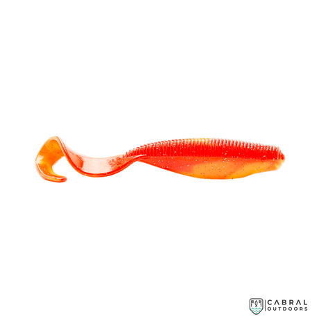 Zman Scented Curly TailZ Soft Plastic Grub 4inch | 0.4g | 5pcs/pkt  Curly Tail  Zman  Cabral Outdoors  