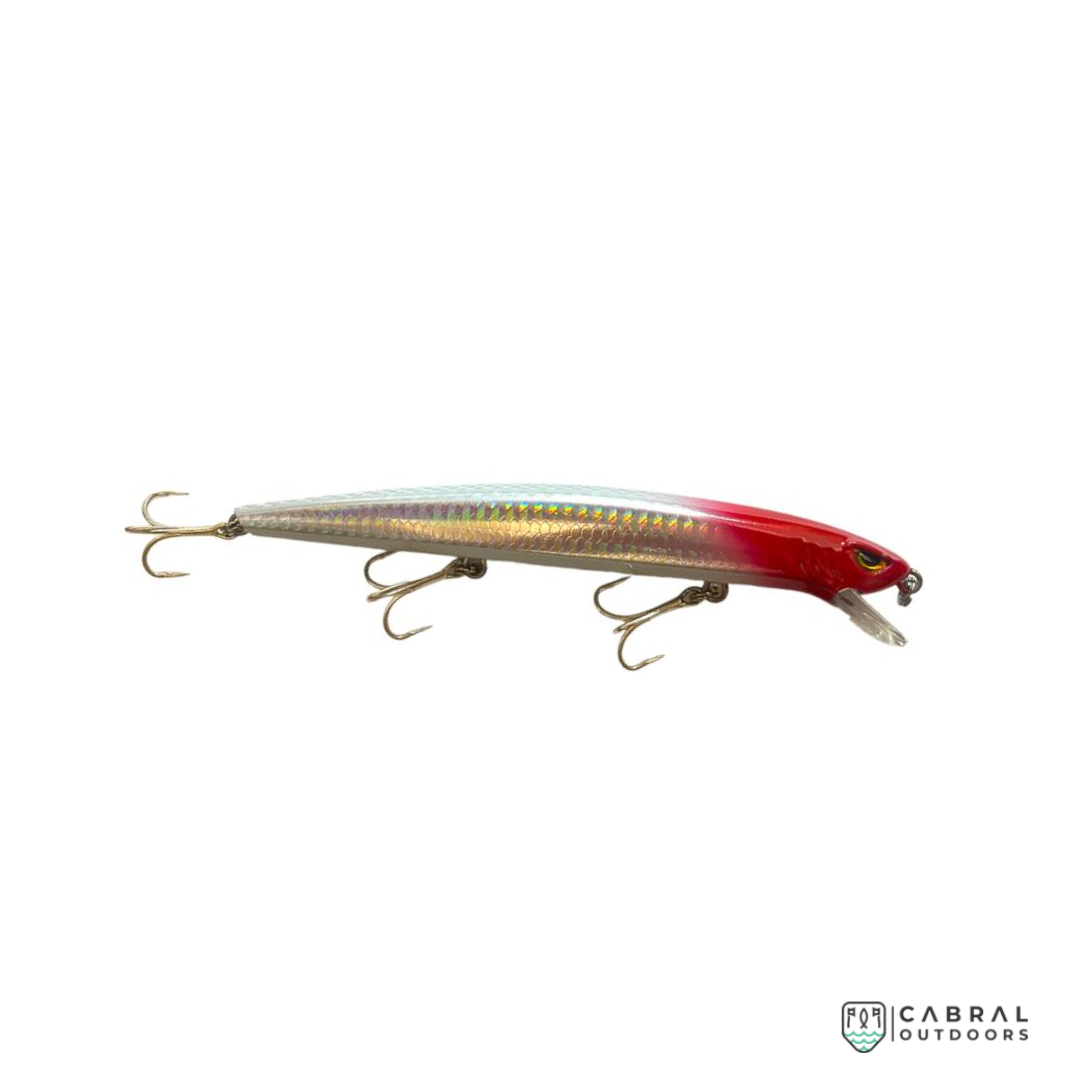 Storm SeaBass Thunder Minnow 14 Hard lure (with hook) | Size: 14cm | 24g  Stick Baits  Storm  Cabral Outdoors  