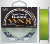 YGK Real Sports G-soul WX8  PE Braided line | 25lb | 150m japan  Braided Line  YGK  Cabral Outdoors  