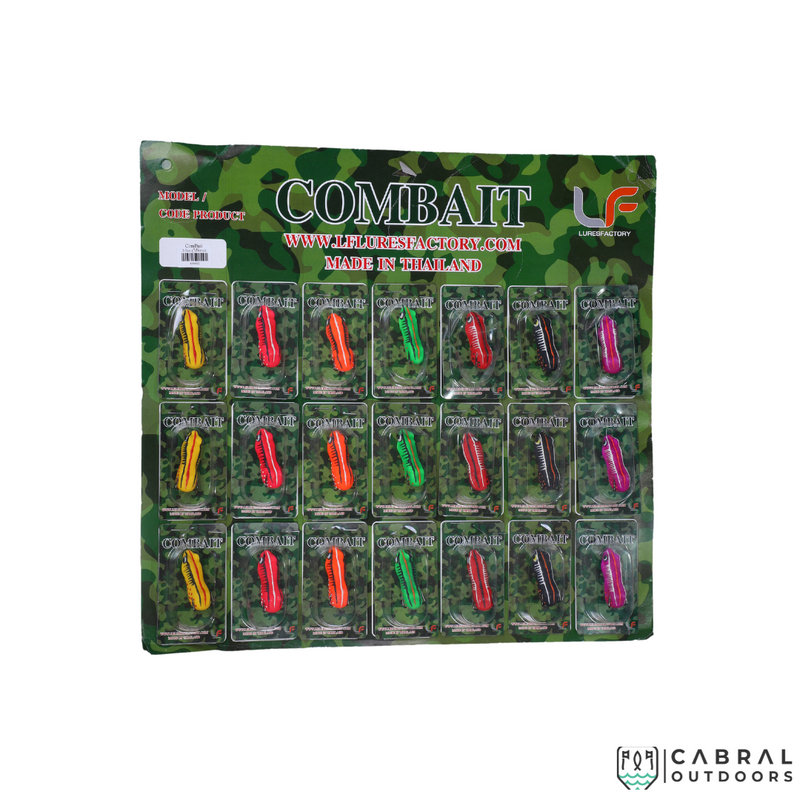 LuresFactory Combait Spinner  I-Jon Series  21 piece | 5g | Size: 5cm  Rubber Frog  Lures Factory  Cabral Outdoors  