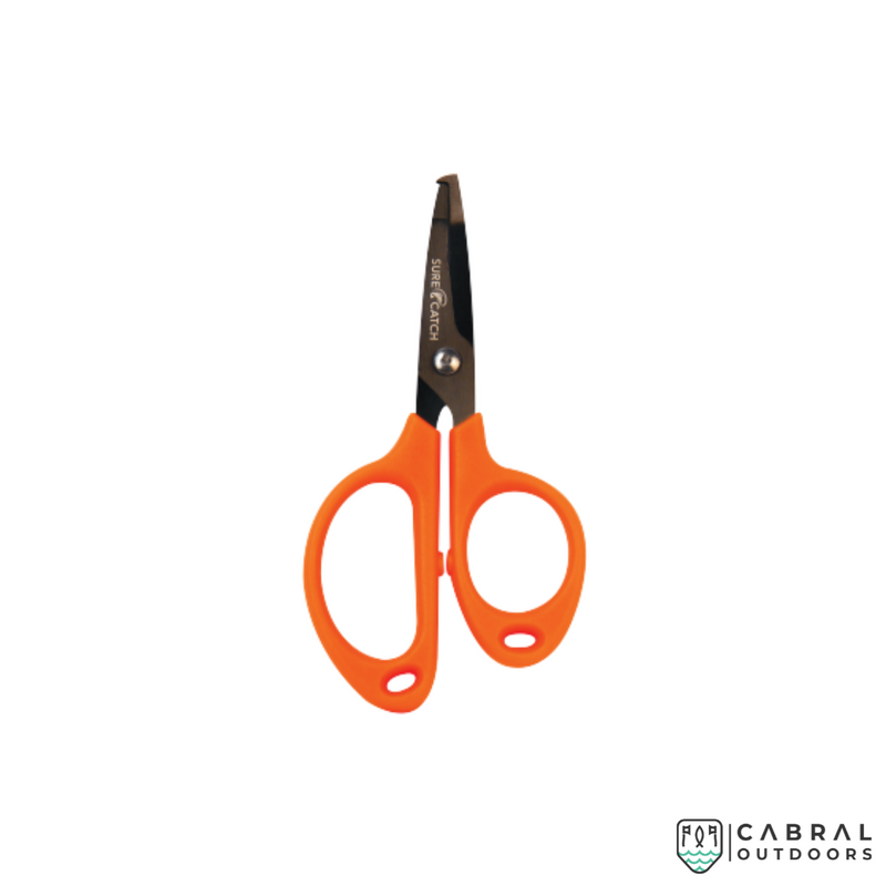 SureCatch Split Ring Braid Scissors | 13cm    Sure Catch  Cabral Outdoors  