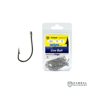Pioneer Ichiban Live-Bait SS1920-2X Hi-Cut Edge Hooks | Size: 1/0-7/0  Live Bait Hooks  Pioneer  Cabral Outdoors  Pioneer Ichiban Live-Bait Hi-Cut Edge Hooks | Size: 1/0-7/0 