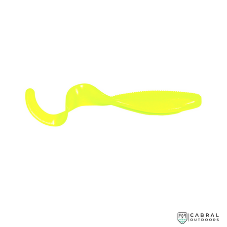 Zman Scented Curly TailZ Soft Plastic Grub 4inch | 0.4g | 5pcs/pkt  Curly Tail  Zman  Cabral Outdoors  