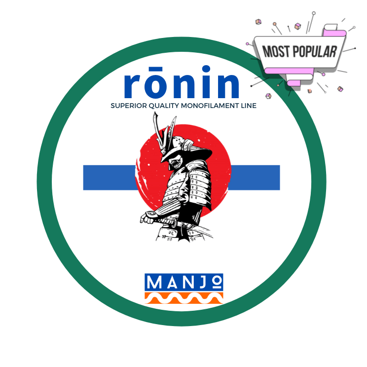 MANJO RONIN Superior Quality Monofilament Line 40mm-80mm  Monofilament Line  MANJO  Cabral Outdoors  