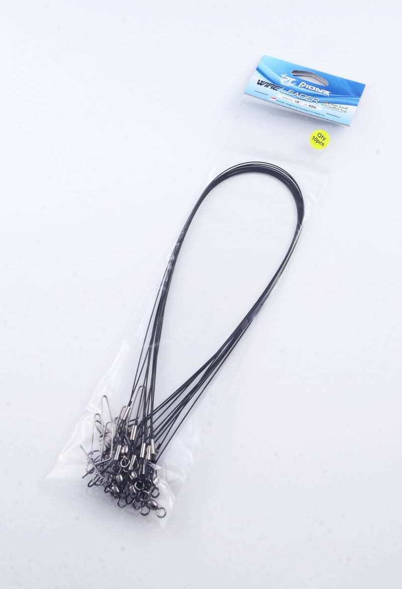 Pioneer Wire Leader 12" and 18" | 10pcs/pkt  Wire Leader  Pioneer  Cabral Outdoors  