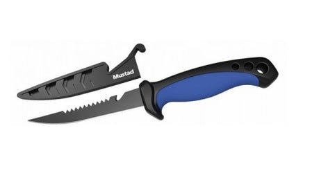 Mustad MT020 4in Bait Knife with Sheath  Knife  Mustad  Cabral Outdoors  