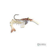 Jumbo Vudu 4 inch 1/4 OZ JIG PRE-RIGGED 2 PER PACK  Shrimp  Vudu  Cabral Outdoors  