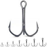 VMC BARBARIAN OUTBARB TREBLE HOOK 8570BZ | 50/PCS | SIZE 2, 4, 8  Hooks  VMC  Cabral Outdoors  