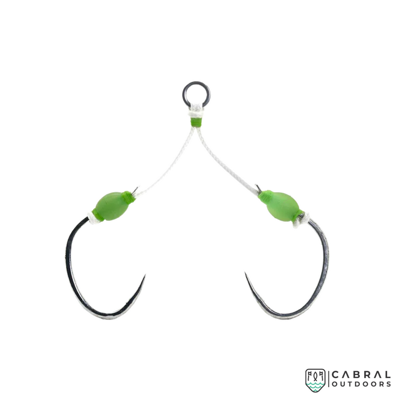 Mustad Slow Pitch  Double Jigging Assist  Rig  Hooks  Mustad  Cabral Outdoors  