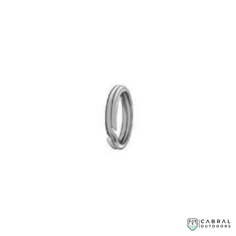 NT Stainless Steel Split Rings | Size: 1-5  Split Ring  NT Swivel  Cabral Outdoors  