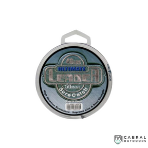 Sure Catch Ultimate Leader 20-60lbs |50m  Monofilament Leader  Sure Catch  Cabral Outdoors  